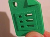 Google Sheets Icon (size: Tiny) for Keychain / Cha 3d printed this is an image of a print done by a printer outside of shapeways