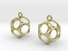 Dod Earrings - Thin 3d printed 