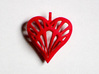 Heart Nouveau Pendant 3d printed 