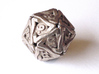 'Twined' Dice D20 Spindown Life Counter Die 24mm 3d printed The die straight from the printer
