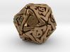'Twined' Dice D20 MTG Spindown Life Counter Die 32 3d printed 