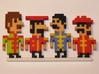 Beatles iotacons (Sgt. Pepper) 3d printed 