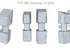 TFP BD hammer 85% 3d printed 