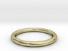 Shiny Bronze ring 3d printed 