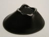 Simple Bowl 3d printed Black Satin