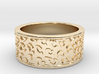 Leopard Print Ring Size 10 3d printed 