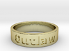 Outlaw Mens Ring 19.8mm Size10 3d printed 