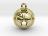 Soccer Ball Pendant 3d printed 