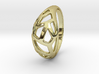 Shell ring lace size 7 3d printed 
