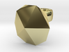 Ico diamond ring 3d printed 