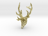 Deer Head Pendant 3d printed 