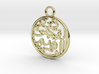 Arabic Calligraphy Pendant - 'Dawn' 3d printed 