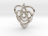 Mother's Knot Pendant 3d printed 