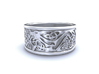 BJR celtic hound ring 22.5mmx10mmx1.45mm 3d printed 3D render