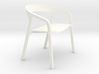 1:12 scale She Said Lowide modern designer chair 3d printed 