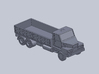 3-Axle Fladbed-Truck, 3-Achs Pritschen-LKW 1/285  3d printed 
