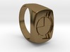 Test Squadron - Signet Ring - Alternate (Embed) 3d printed 