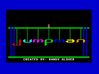 Jumpman Lives ! C64 8bit pixel game 3d printed the C64 title screen