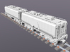 UP Water Tender HO Scale 1:87 Chassis X2 3d printed 