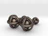 Ball In Sphere Cufflinks 3d printed 