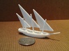 Xebec 3d printed With quarter to show scale