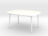 1:12 scale Branca Table 3d printed 