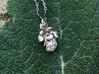 Jemma's Heart small 3d printed Jemma's heart turned into a pendant 