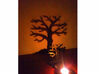 Tea light - tree 3d printed 