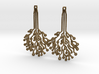 Circuit Tree Earrings 3d printed 