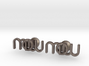 Monogram Cufflinks MWO 3d printed 