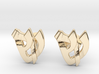 Hebrew Monogram Cufflinks - "Shin Reish" 3d printed 