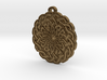 Celtic Knot Circle 2 Medallion Pendant 3d printed 