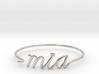 MIA Wire Bracelet (Miami) 3d printed 