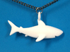 Shark Necklace Pendant 3d printed 