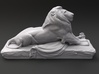 Lion sculpture  3d printed 