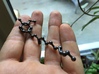 Capsaicin Molecule Necklace Keychain 3d printed Capsaicin molecule necklace.