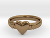 Ring with hearts 3d printed 
