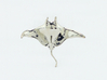 Manta Ray Pendant 3d printed Manta ray pendant by ©2012-2014 RareBreed