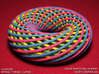 4-Color Spiral Torus LG 3d printed 