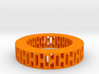 Rectangle holes bracelet 3d printed 
