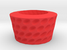 Ovals pattern bowl 3d printed 