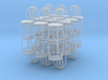 Bistro / Cafe Chair 1/32 24 pack 3d printed 
