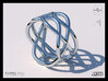 Ellipsis Ring N6 by Fran Di Prospero - L½ - Ø int. 3d printed 