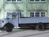 1:43 Bedford OL Cab & Chassis 3d printed Fitted with dropside body. Cab roof not yet fixed