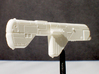 Missile Cruiser Multi-Part Kit 3d printed Printed Frosted Ultra Detail after cleaning bath