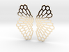 Honeycomb Butterfly Earrings / Pendant 3d printed 