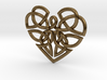 Heart Celtic Knot Pendant 3d printed 