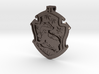 Hufflepuff House Crest - Pendant SMALL 3d printed 