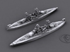 1/4800 US BB Tennessee Class [1941] (1+1) 3d printed BB43 Tennessee[1941]