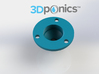 Drip Nozzle (3/4 Inch, 3 Holes) - 3Dponics  3d printed Drip Nozzle (3/4 Inch, 3 Holes) - 3Dponics Drip Hydroponics